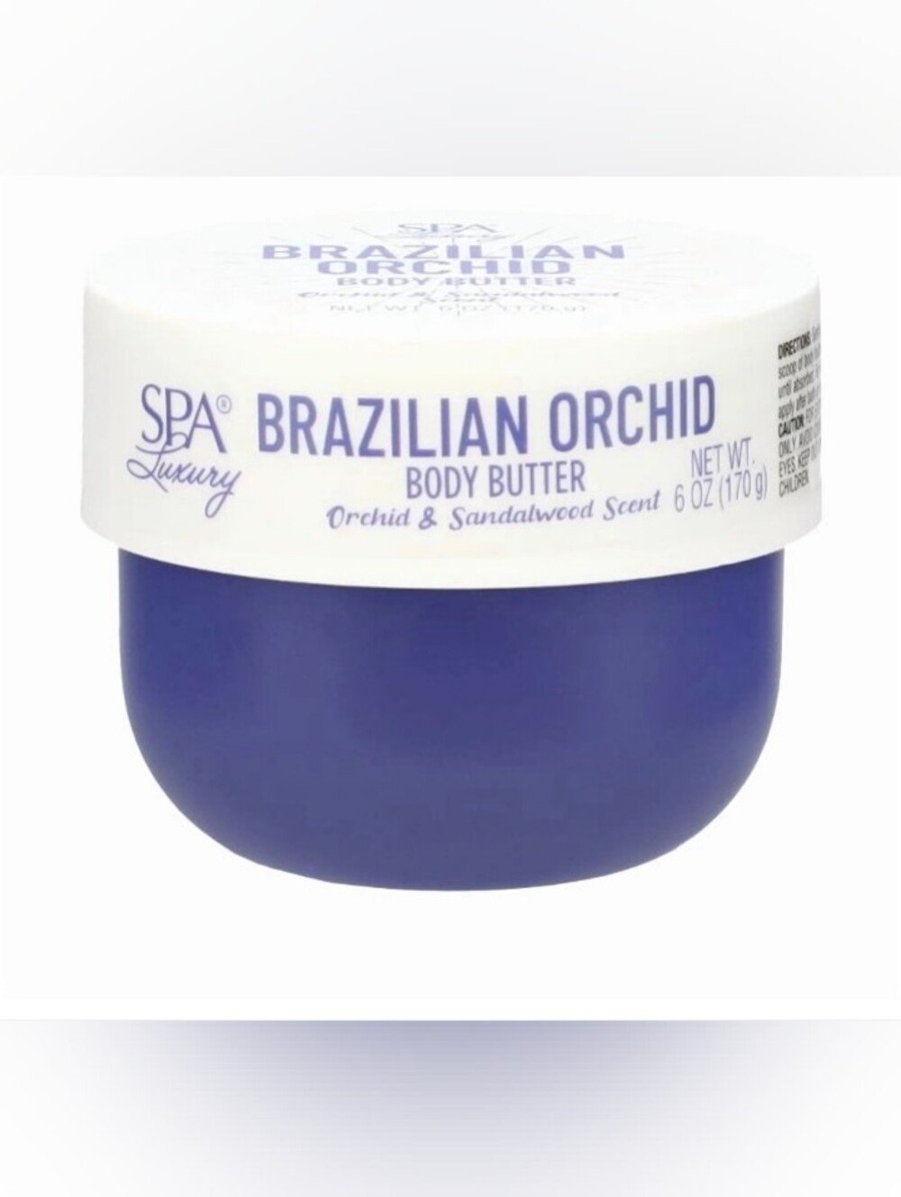 Spa Luxury Brazilian Orchid Body Butter - Purple